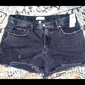 NWT Midrise Abercrombie & Fitch Curve Love Boyfriend Shorts